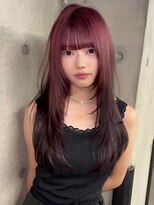 アイヴァン(AIVAN) レイヤーカットアンブレラカラーデザインカラーレッドカラーiii