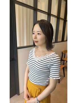 アヴェリー(avely) ボブ/外ハネボブ/切りっぱなしボブ/髪質改善/トリートメント