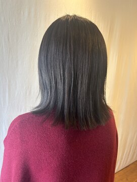 ココカラヘアー ニコ(cococara hair nico) 外はねボブ/ミディアム/グレージュ