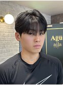 【aila稲荷】ダウンパーマ/シースルー/静岡メンズ