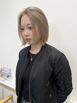 ケシキ大名(keshiki) 透明感たっぷりのミルクティーベージュ/keshiki大名 NANA