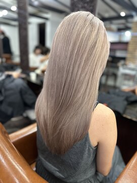 シュシュ(chou chou) ミルクティーベージュ[聖蹟桜ヶ丘駅/イメチェン/ブロンド