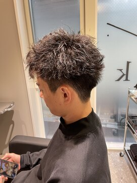 モク 神楽坂(mok) スパイキーパーマ