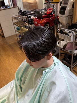 チャンピオン 毛流れセンターパート