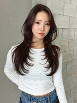 シーク 天神(SEEK)&nbsp;松尾菫菜/レイヤーカット/ハッシュカット/韓国ヘア