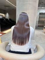 レーヴバイロンド 仙台(Reve by Lond) 仙台縮毛矯正髪質改善美髪艶髪ダークパープル前髪