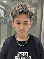 メゾンフォーメン(Maison for men)&nbsp;スパイキーショート×ホワイトメッシュ