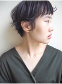 エッジが効いたショートスタイル