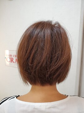 ヘアークリエイション クラフト(HAIRCREATION CRAFT) 前下がりボブ