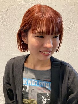 ソレイユ シンサカエ(SOLEIL SHINSAKAE) 小顔効果◎ワイド前髪×可愛いヴェールピンク☆