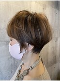横顔美人☆ミセスショートボブ