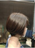 ツヤ髪ショートボブ