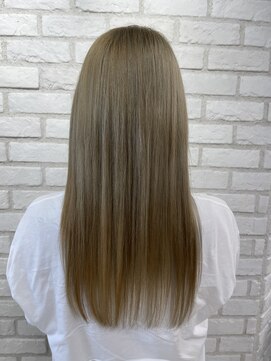 アッシュ 稲田堤店(Ash) サラ艶オリーブベージュ