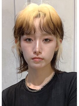 ディーン 名駅店(DEAN) ブリーチカラー　ハイトーンカラー　デザインカラー　黒染め