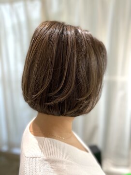 ツムグ 代官山店(TUMUGU) 大人可愛いパープルブラックネイビーグレーマチルダボブ代官山