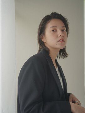 アミリ 代官山(AmiLi) デザインカラー/オリーブベージュ/ウエットヘア【代官山】