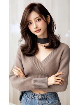 リンク(Link Hair&Spa) 似合わせカット美髪レイヤーロングハッシュカットくびれヘア
