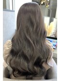 髪質改善メテオカラー　グレーベージュ