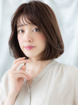 ドクターズサロン LAB 小山店 内巻きニュアンスカラー前下がり髪質改善ボブo小山20代30代40代