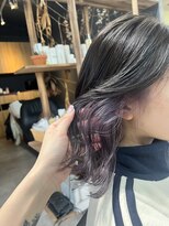 クラッチバイシオンアグリゲイト(CLUTCH by Zi-on aggregate)&nbsp;インナーカラー　×   パープル