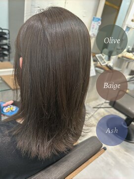 リリー 勝田台店(Lilly) 〈Lilly勝田台 佐藤愛〉透明感たっぷりオリーブ*ビフォーあり