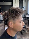 ツイストパーマ×メッシュ【神戸元町】