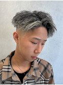 ツイスト×ホワイトハイライト