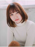 フェミニン内巻きボブ★20代30代40代50代
