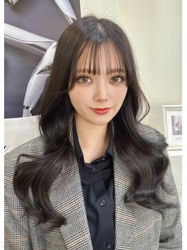 ブランシェ 春日井市民病院前店(BRANCHE) 顔周りカット×ダークカラー