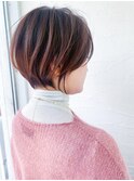 小顔＆小頭になれる似合わせ丸み大人ショートボブby柴立吉之助