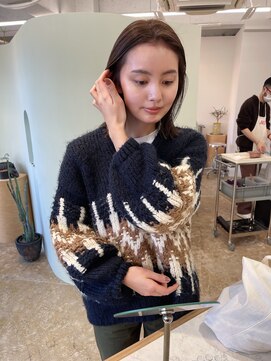 ユー(yew) ロブ+マロンブラウン kaho