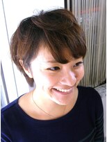 ヘアースタジオ ジェイワン(hair studio J ONE)&nbsp;ナチュラルショート　剛力彩芽風