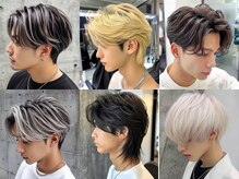 ネハス ナガオカ(nehus.nagaoka)の雰囲気（MENSブリーチ.ダブルカラー.ハイライト.インナー.men'sカット）