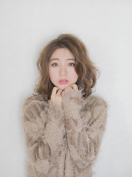 オジコロジ(ojiko.roji) 【ojiko.】大人可愛いミルクティーカラーのクラシカルロブ
