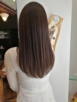 オラ ボーテ(Aura Beaute) オフィス系愛されストレートロングヘアー