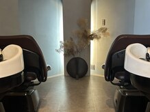 ヘアデザイン ノリータ(hair design NOLITA)の雰囲気（リラックスできるシャンプーブース）