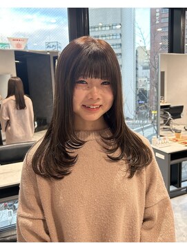 リアン バイ キートス(Lien by kiitos) レイヤーカット/フェイスレイヤー/ロング