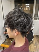 ソフトツイスパ×ショートマッシュ【TELA HAIR南行徳】