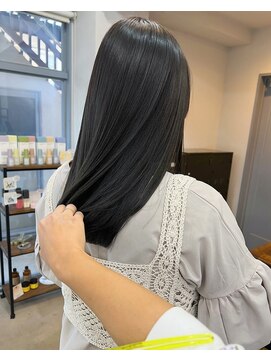 ペイジヘアー(paige hair) 酸熱カラー/酸熱トリートメント/暗髪カラー/ロング/ストレート