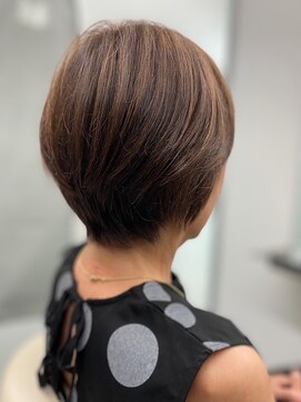 ジエクトアイロ 江坂駅前店(The Ect ilo) 似合わせショート/ショートボブ/マロンベージュ/江坂