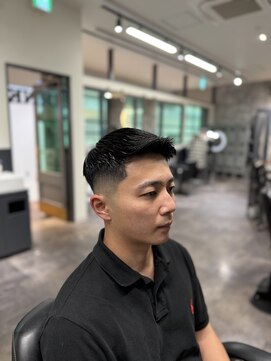 フランクスバーバーリベラルド 横浜(FRANK'S BARBER LIBERALD) MEN’S HAIR/フェザーアップスタイル　ST