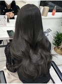 ダークグレー  アッシュグレー   透明感カラー
