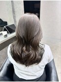 グレージュ/レイヤーカット/髪質改善