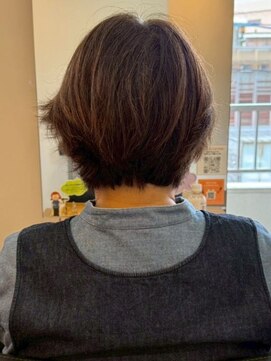 アミーベル クレール(AMI a BELLE Clair) 【50.カラー×髪質改善】縮毛矯正・白髪染め・ショートカット♪