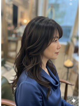 ロングレイヤーカット