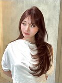 大人ガーリー/似合わせカット/ミディアムレイヤーカット/銀座