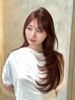 ロンド リリー 銀座(Lond Lily)&nbsp;大人ガーリー/似合わせカット/ミディアムレイヤーカット/銀座