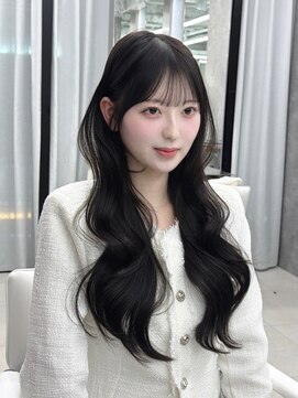 キティー(kiti) ミディアムレイヤー ハッシュカット 韓国ヘア レイヤー 顔周り