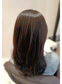 大人のロングレイヤーカットスタイル