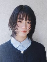 ワビ(wabi) 小顔見せレイヤーボブ